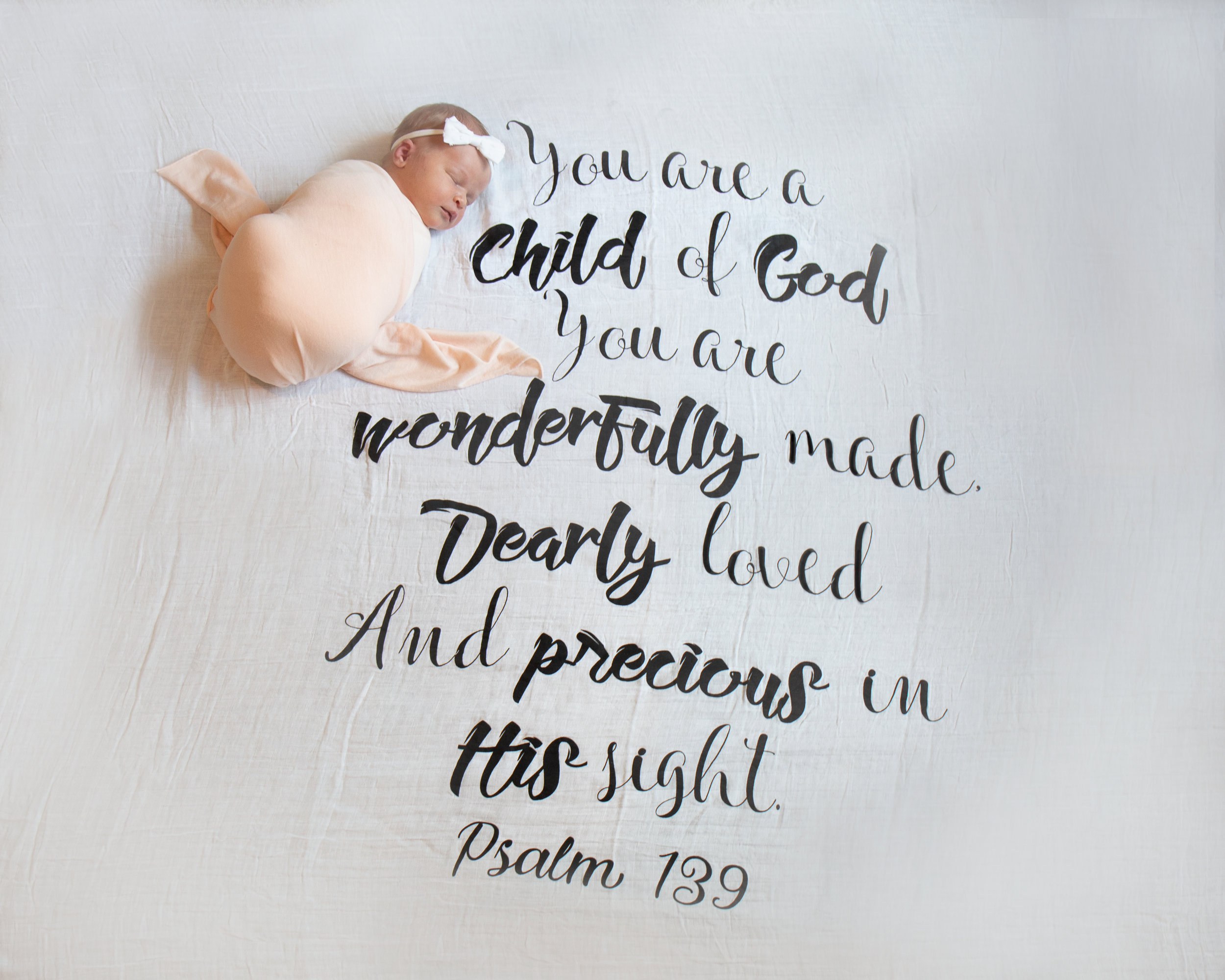 Baby Blanket Quote Photography Kyra Ann Photography